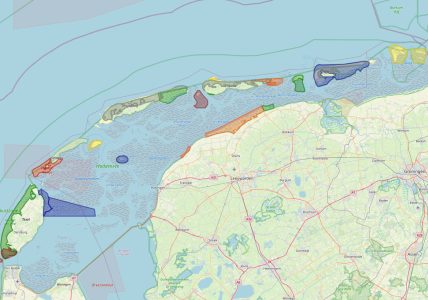 Overzicht beheerders natuurgebieden Waddenzee